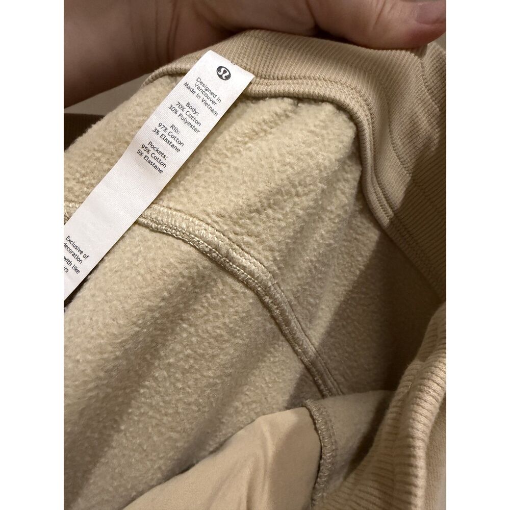 Lululemon Scuba High-Rise Jogger Fleece 28" (Trench) Size 6